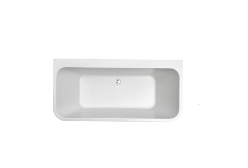 Ванна акриловая Aquatek ЭЛЕГИЯ AQ-113775WT 170х75 пристенная овальная с ножками - фото 4